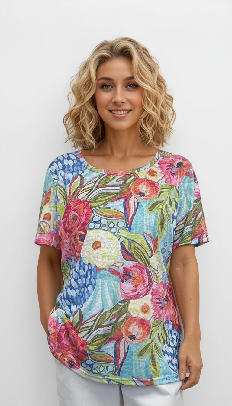 Gardenia Tee