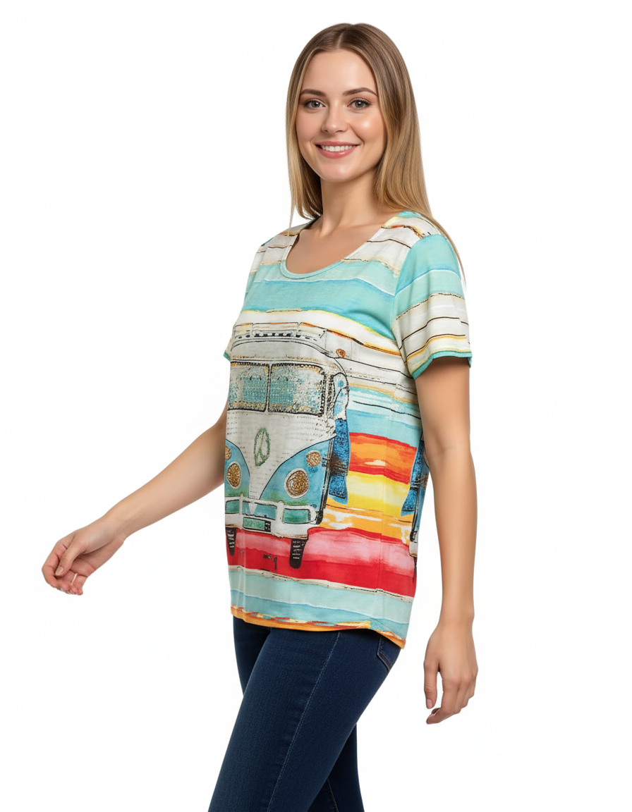 Groovy Bus Tee