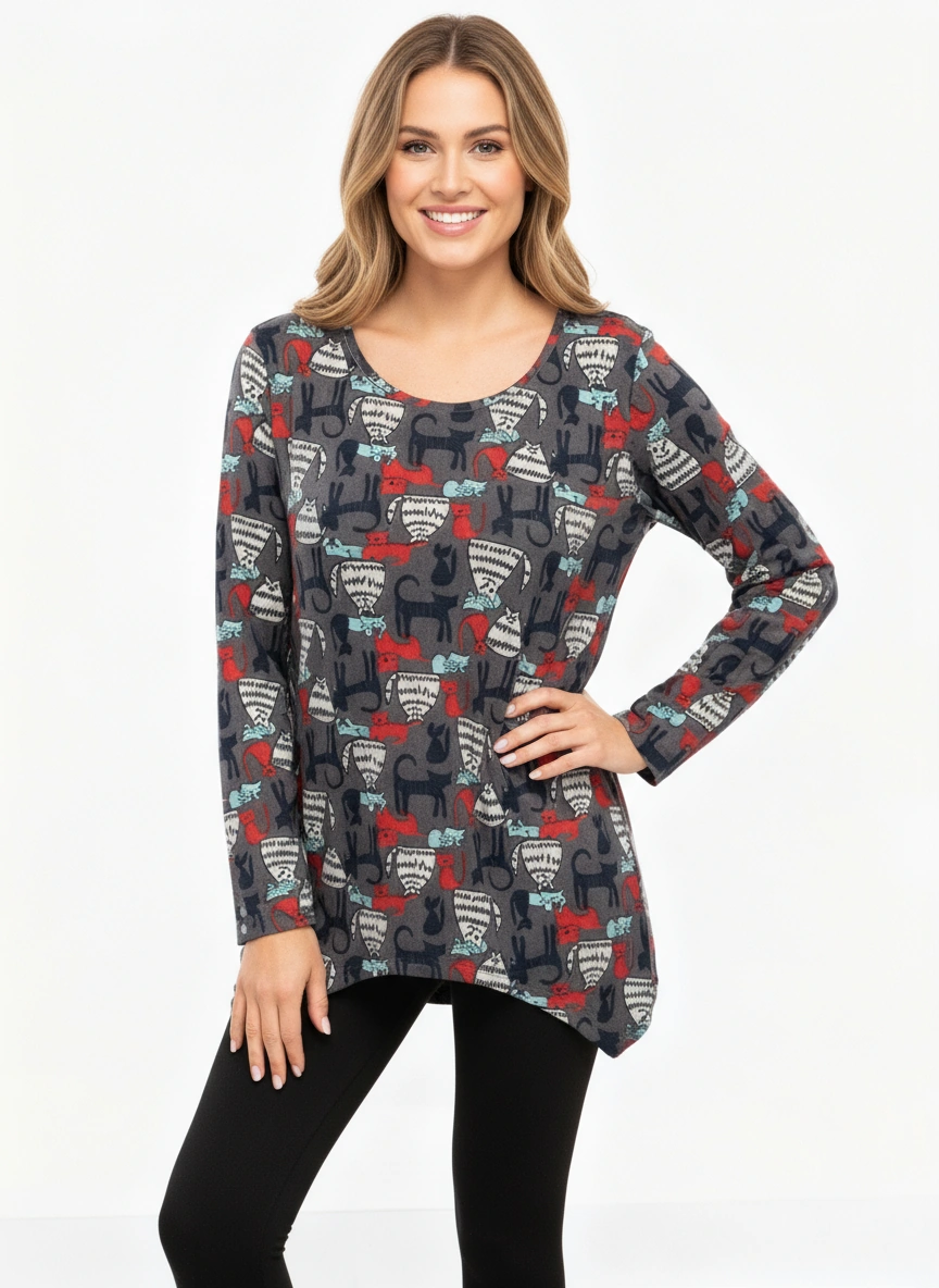 The Cat's Meow Tunic