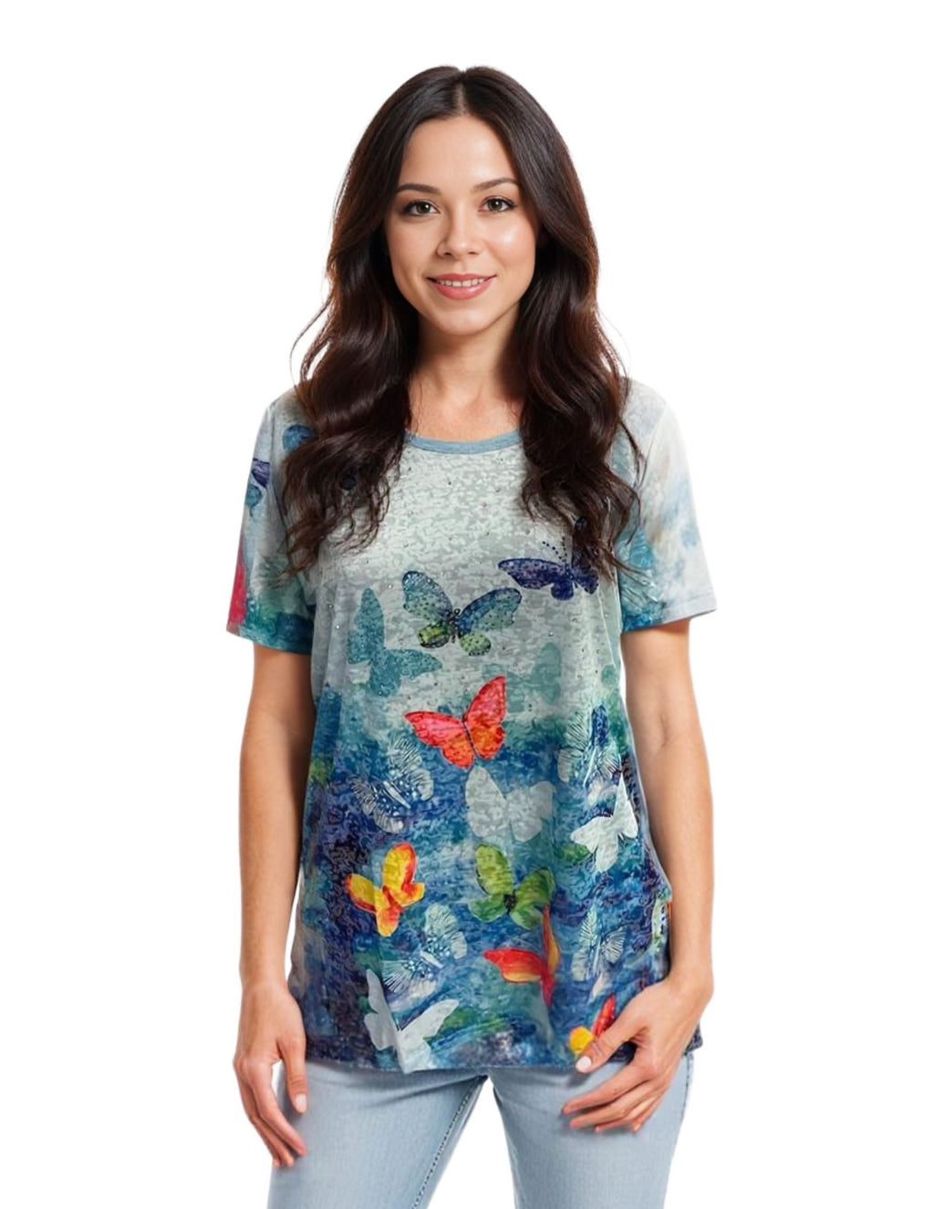 Butterfly tee