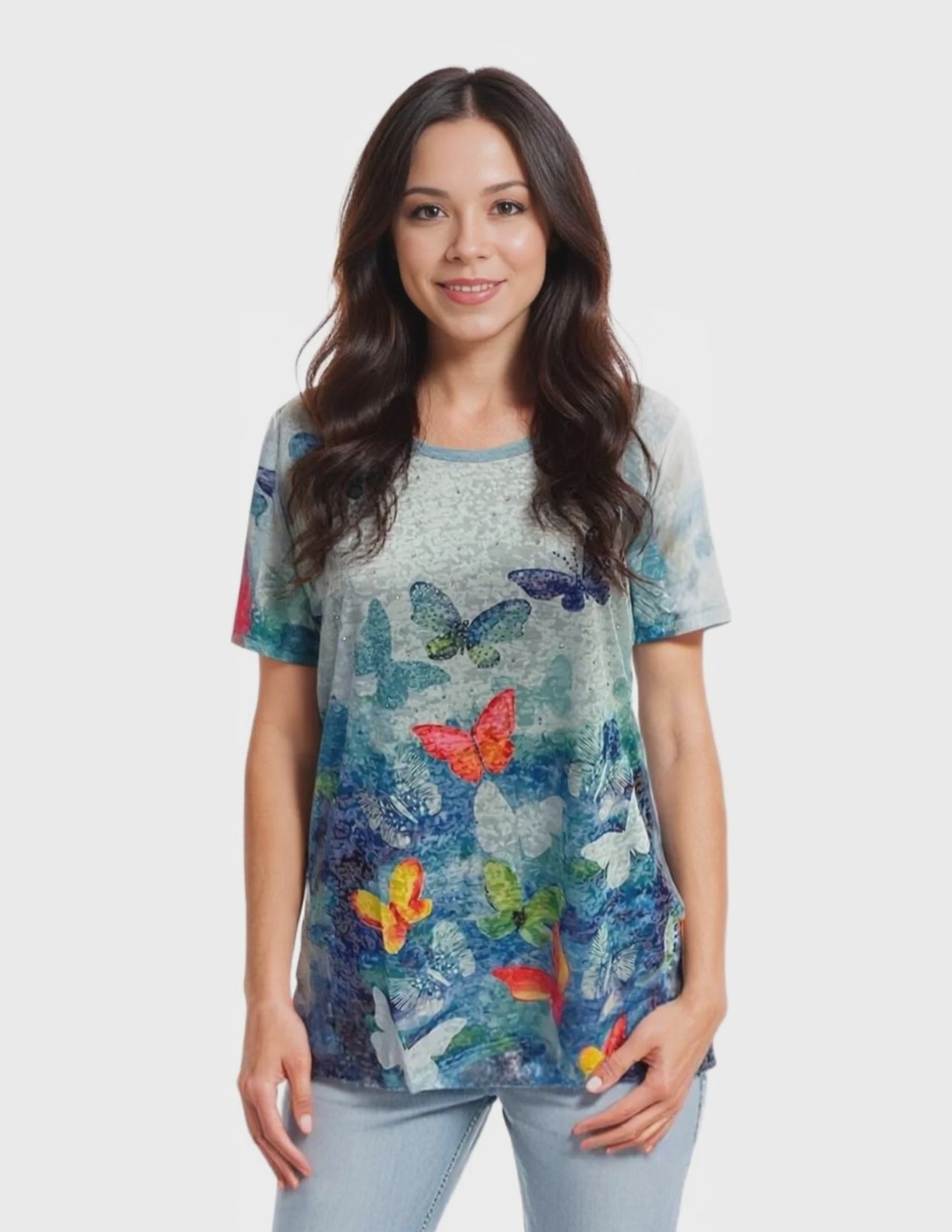 Butterfly tee